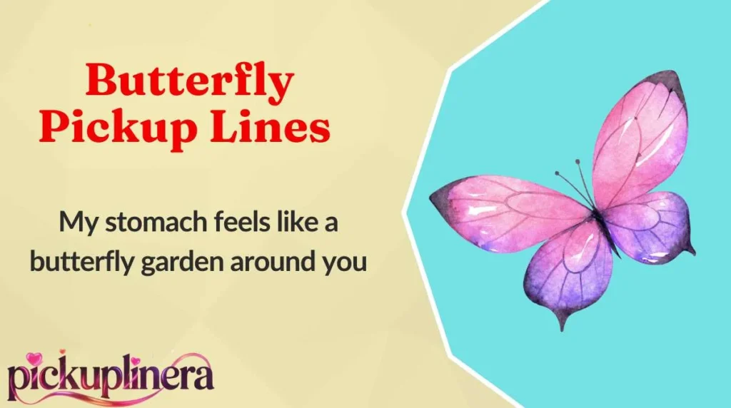 Butterfly Pickup Lines