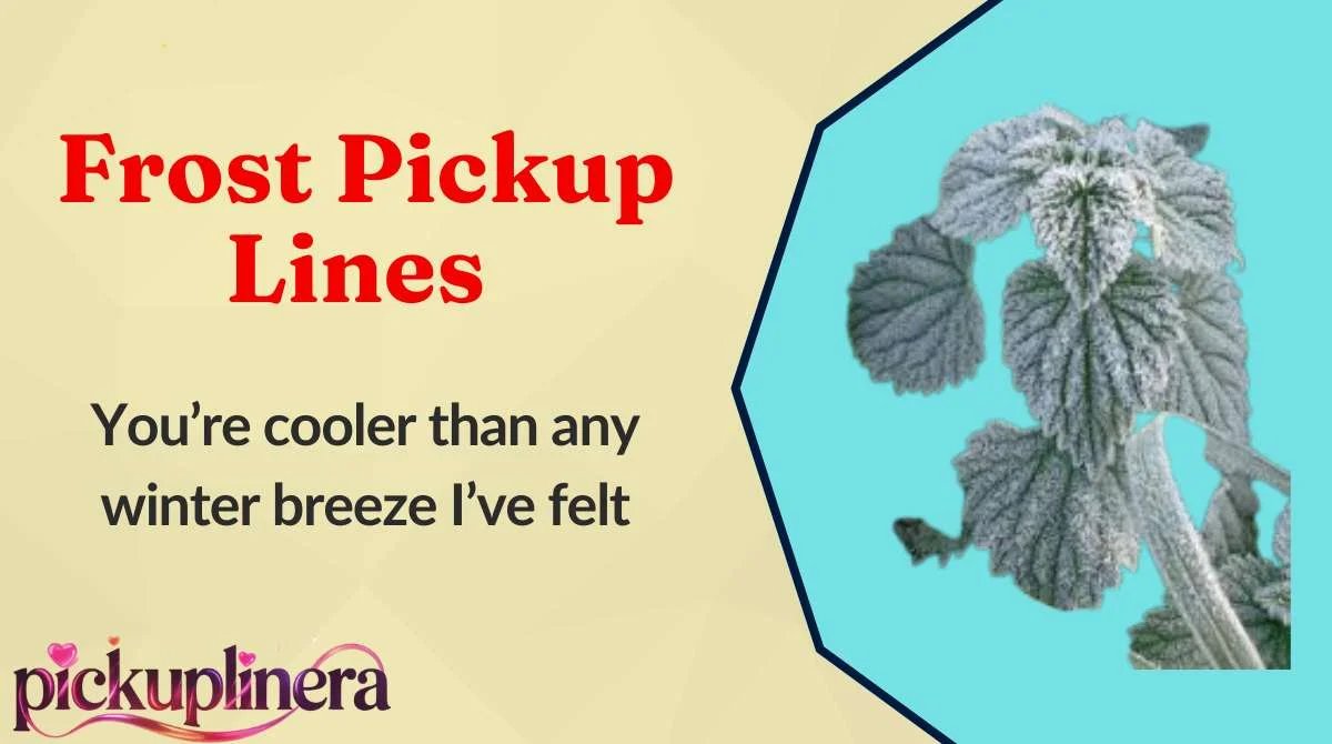 Frost Pickup Lines