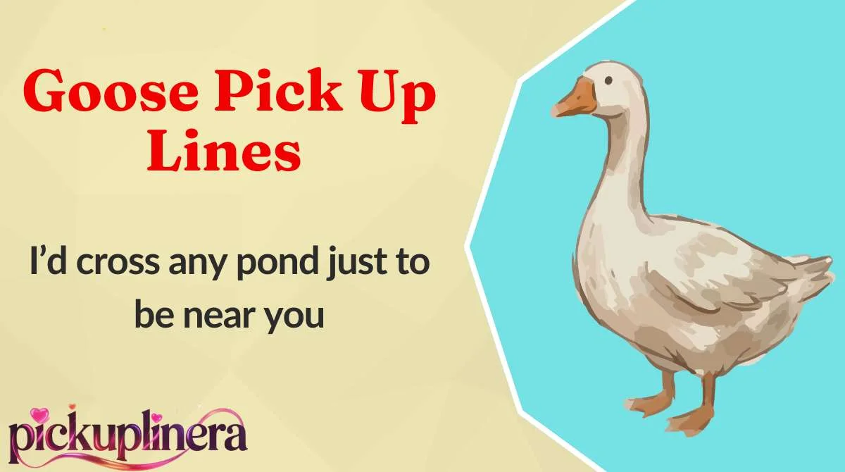 Goose Pick Up Lines
